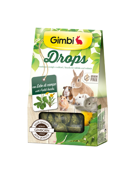 GIMBI DROPS CON ERBE DI CAMPO GR.50