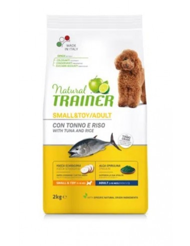 TRAINER DOG NATURAL SMALL & TOY TONNO E RISO KG.2