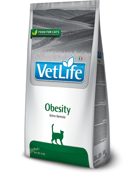 Vet Life Cat Obesity Kg.2 Farmina . Alimento Completo Dietetico per Gatti Farmina