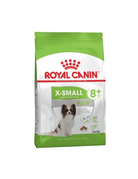 Royal Canin Xsmall 8+ Adult kg 1,5 Cibo Secco Per Cani