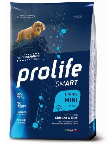 Prolife Smart Puppy Mini Chicken and Rice Gr.600 Cibo per Cani