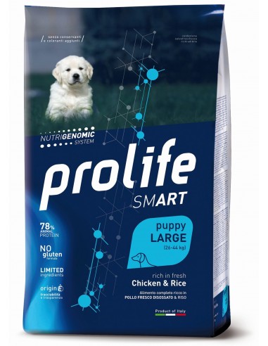 Prolife Smart Puppy Large Chicken and Rice KG.2,5 Cibo per Cani