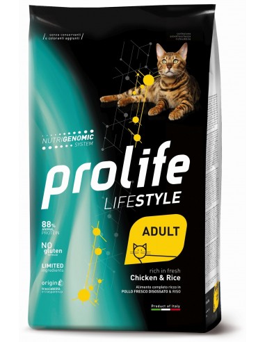 Prolife Life Style Adult Chicken and Rice Gr.400 Cibo per Gatti