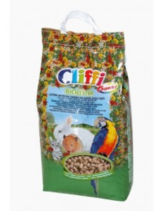 Cliffi Biolitter lt 8. Lettiera Universale Per Roditori, Uccelli