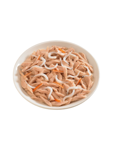 Life Cat Natural Le Ricette Tonno con Alicette e Surimi Gr.150 Cibo Umido per Gatti