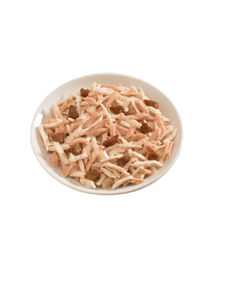 Life Cat Natural Le Ricette Tonno con Pollo e Fegatini Gr.150 Cibo Umido per Gatti