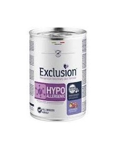 Exclusion Hypoallergenic con Cinghiale e Patate All Breeds gr 400. Alimento Dietetico Per Cani