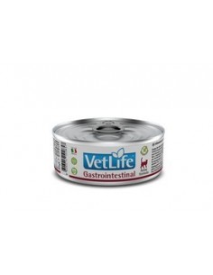 Vet Life Cat Gastrointestinal Gr.85 Farmina Alimenti per gatti è un alimento completo dietetico indicato per la riduzione dei di