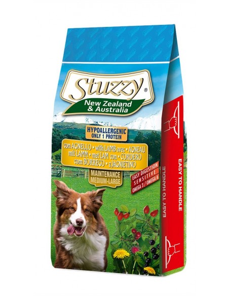 Stuzzy Dog New Zealand Agnello kg 12. Alimento Per Cani