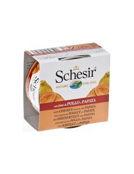 SCHESIR DOG POLLO E PAPAYA GR.150