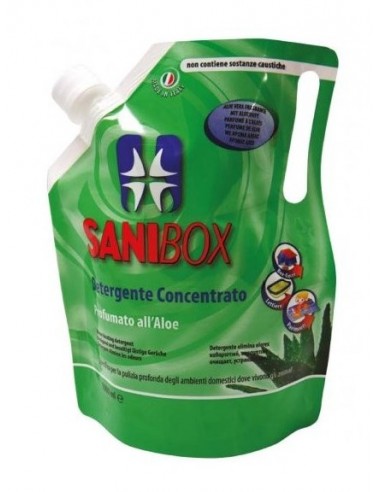 Sanibox all'aloe 1000 ml. Disinfettanti e Detergenti Per Ambienti