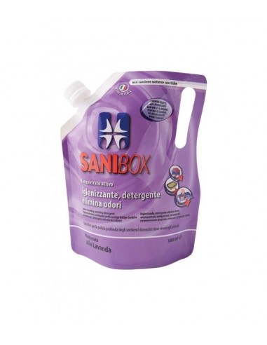 Sanibox Lavanda 1000 ml. Disinfettanti e Detergenti Per Ambienti