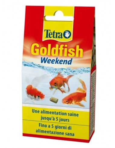 Tetra Goldfish Weekend Stick gr 12/40 Sticks. Alimento Per Pesci