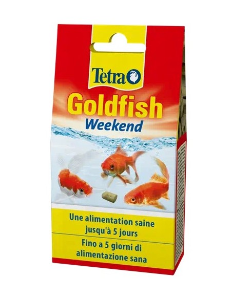 Tetra Goldfish Weekend Stick gr 12/40 Sticks. Alimento Per Pesci