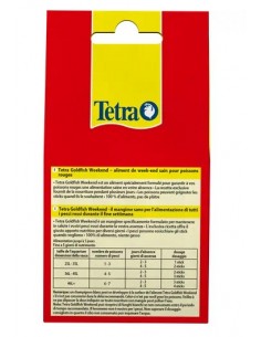 Tetra Goldfish Weekend Stick gr 12/40 Sticks. Alimento Per Pesci 2