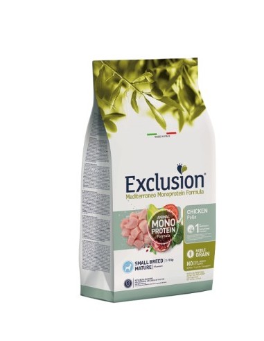 EXCLUSION MONO NOBLE GRAIN MATURE POLLO SMALL BREED KG.2