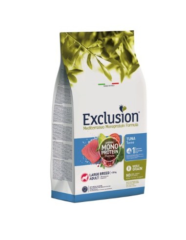 EXCLUSION MONO NOBLE GRAIN TONNO LARGE KG.12