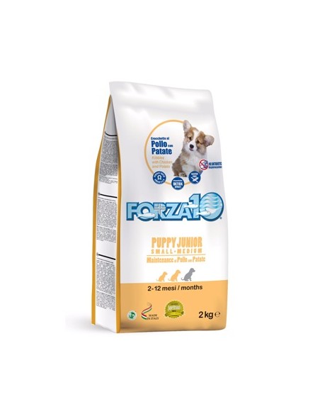 FORZA 10 PUPPY & JUNIOR POLLO E PATATE S/M KG.2