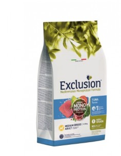 EXCLUSION MONO NOBLE GRAIN TONNO MEDIUM KG.12 2