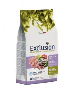Exclusion Mono Noble Grain Light Small kg 2. Crocchette per cani