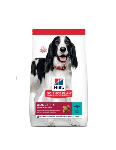 Hill's Canine Mantenimento Tonno e Riso kg 2,5. Crocchette per cani