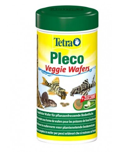 Tetra Pleco Wafer gr 105 / ml 250. Mangime Per Pesci