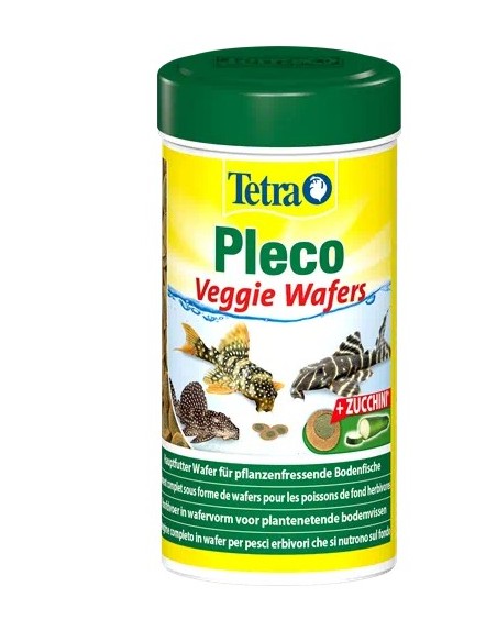 Tetra Pleco Wafer gr 105 / ml 250. Mangime Per Pesci