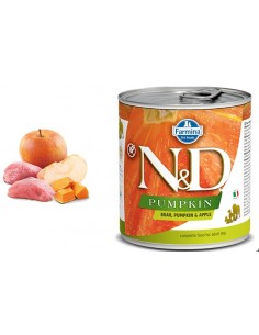 NATURAL & DELICIOUS CINGHIALE ZUCCA E MELA GR.285