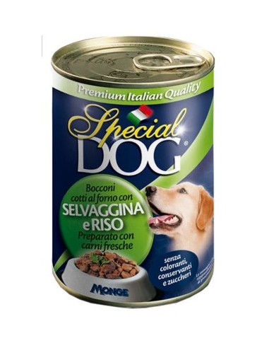 Special Dog Riso e Selvaggina Gr.400 Cibo per Cani
