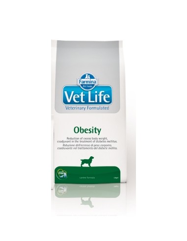 Vet Life Dog Obesity Kg.12 Cibo Secco per Cani