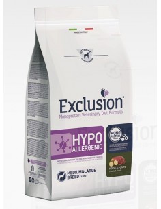 EXCLUSION DIET HYPOALLERGENIC CAVALLO E PATATE M/L KG.12