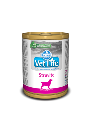 Vet Life Dog Struvite Gr.300 Farmina . Diete . Cibo Umido per cani