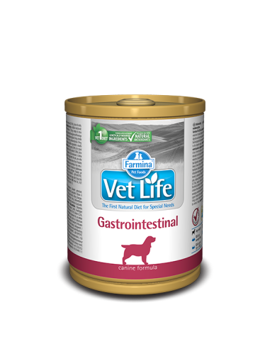 Vet Life Dog Gastrointestinal Gr.300 Cibo Umido per Cani