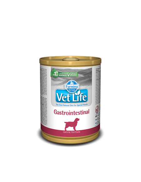 Vet Life Dog Gastrointestinal Gr.300 Cibo Umido per Cani Farmina