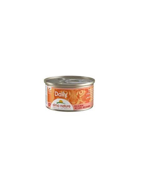 Almo Daily Menu Mousse Con Salmone Gr 85. Mangime Per Gatti