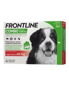 Frontline Combo, 3 Pipette, Cane Taglia Xl (oltre 40 Kg), Antiparassitario per Cani e Cuccioli di Lunga Durata, Protegge il Cane 2