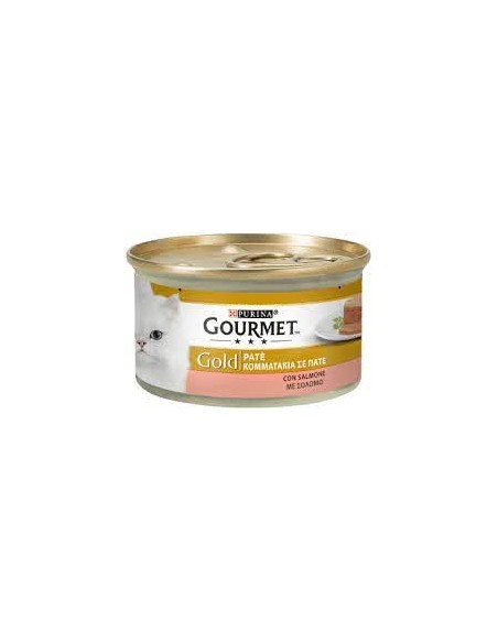 Gourmet Gold Patè Con Salmone gr 85. Mangime Per Gatti