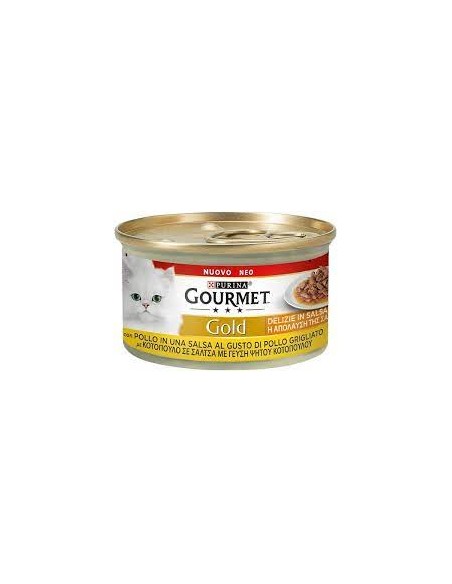 Gourmet Gold Delizie In Salsa Di Pollo Gr 85. Mangime Per Gatti