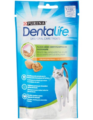 Purina Dentalife Cat Pollo 40 Gr Snack per Gatti