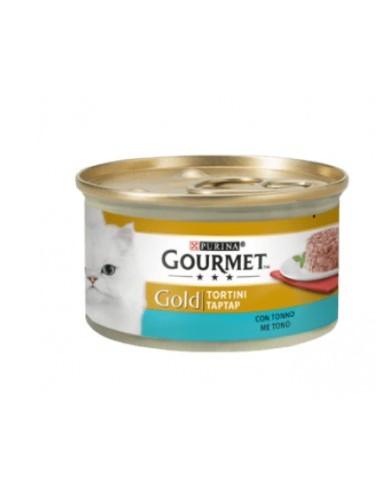 Gourmet Gold Tortini Con Tonno gr 85. Cibo Umido Per Gatti