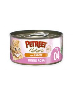 Petreet Natura Tonno Rosa Con Carote 6. Multipack. Mangime Per Gatti 2