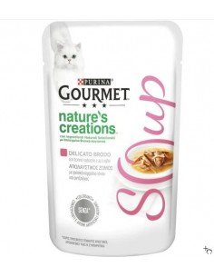 Gourmet Soup Nature's Creations Tonno e Acciughe gr 40. Mangime Per Gatti