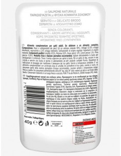 Gourmet Soup Nature's Creations Filetti Di Salmone Al Naturale  gr 40. Mangime Per Gatti 2