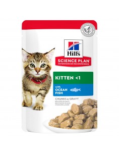 Hill's Feline Busta Kitten Pesce Oceanico Gr.85 Cibo Umido per Gattini