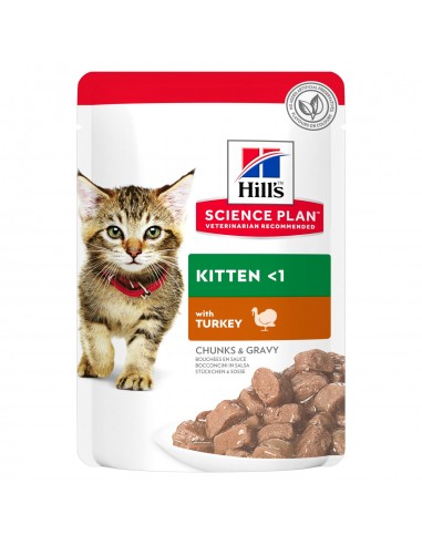 Hill's Feline Busta Kitten Tacchino gr 85. Cibo Per Gattini