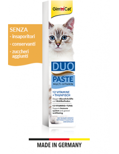 Gimcat Duo Paste Multi-Vitamin Snack per Gatti