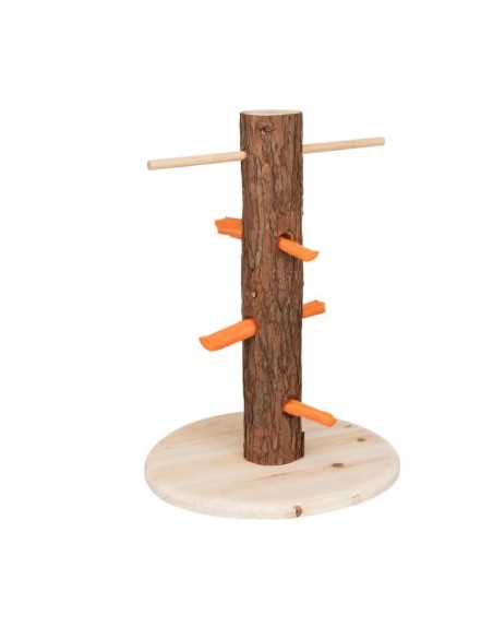 Mangiatoia Ad Albero Natural Living. Accessorio Per Roditori
