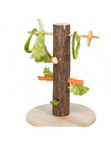 Mangiatoia Ad Albero Natural Living. Accessorio Per Roditori
