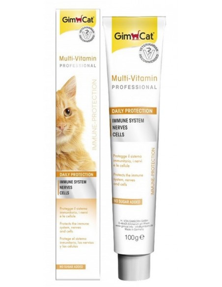 Gimcat Pasta Multi-Vitamin Professional Gr.100 Snack per Gatti