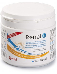 Renal N 240 Gr Candioli Integratore per Cani e Gatti